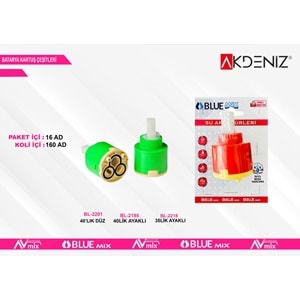 AKDENIZ BL-2195 BATARYA KARTUS 40 LIK AYAKLI