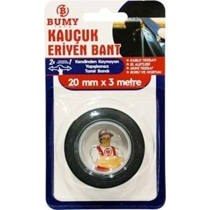 BUMMY KAUCUK ERIYEN BANT 20 MM*3 MT