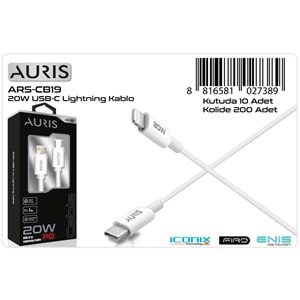 AURIS ARS-CB19 20 WAT IHONE KABLO