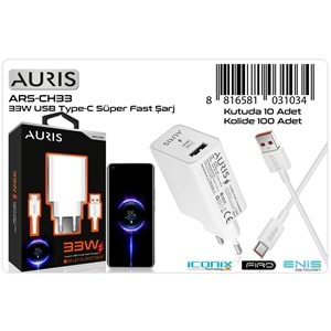 AURIS ARS-CH33 ADAPTOR 33 WAT SARJ BASLIGI
