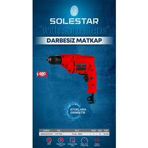 SOLESTAR STR-1906 DARBESIZ MATKAP 10MM-480 WATT