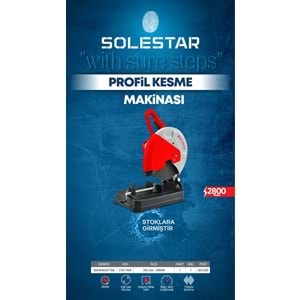 SOLESTAR STR-1904 PROFIL KESME MAKINESI 355 MM -2800WATT