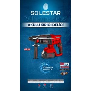 SOLESTAR STR-1923 AKULU KIRICI DELICI 26MM-CIFT BATARYA +HIZLI SARJ
