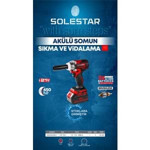 SOLESTAR STR-1925 AKULU SOMUN SOKME VIDALAMA 1/2 450 NM