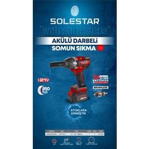 SOLESTAR STR-1927 AKULU DARBELI SOMUN SIKMA 1/2 850NM