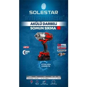 SOLESTAR STR-1928 AKULU DARBELI SOMUN SIKMA 1/2 1200NM