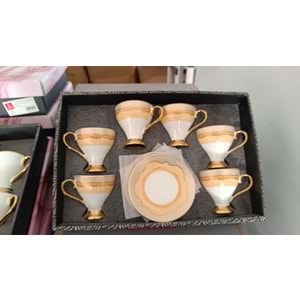 TOGO RENKLI KAHVE FINCAN SETI