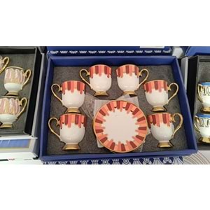 TOGO RENKLI KAHVE FINCAN SETI