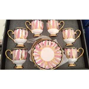 TOGO RENKLI KAHVE FINCAN SETI