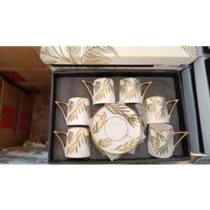 TOGO RENKLI KAHVE FINCAN SETI