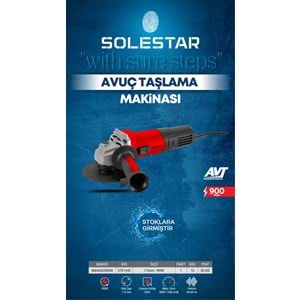 SOLESTAR STR-1945 AVUC TASLAMA MAKINESI 115 MM 900 WATT