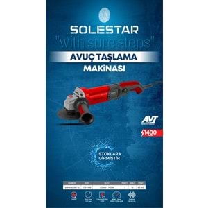 SOLESTAR STR-1948 AVUC TASLAMA MAKINESI 125MM 1400 WATT