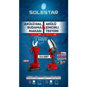 SOLESTAR STR-1931 2 LI SET AKULU DAL BUDAMA+AKULU TESTERE