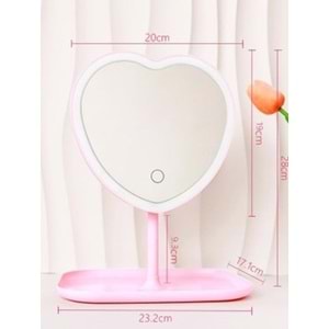 BELLA HAUSE K-0705 LEDLI MAKYAJ AYNASI KALP