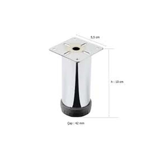 10 CM TABLALI METAL BAZA AYAÐI
