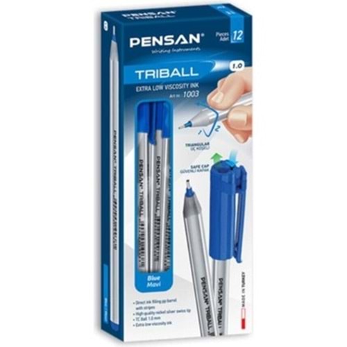 PENSAN TRIBALL TUKENMEZ KALEM 12 LÝ