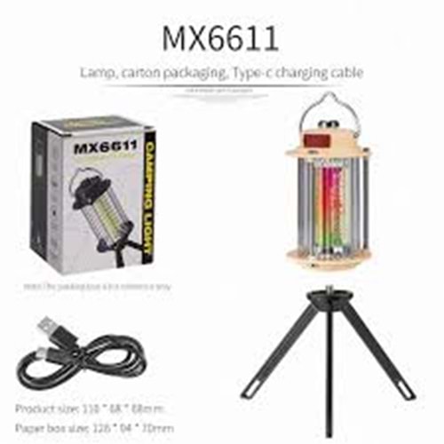 FUJI MX6611 AYAKLI KAMP LAMBASI KUCUK