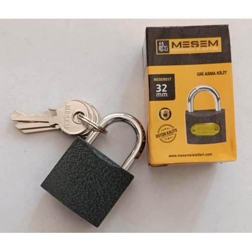 MESEM 317 32MM ASMA KILIT GRI