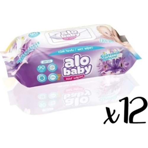 ALOBABY 90 LI ISLAK HAVLU MENDIL