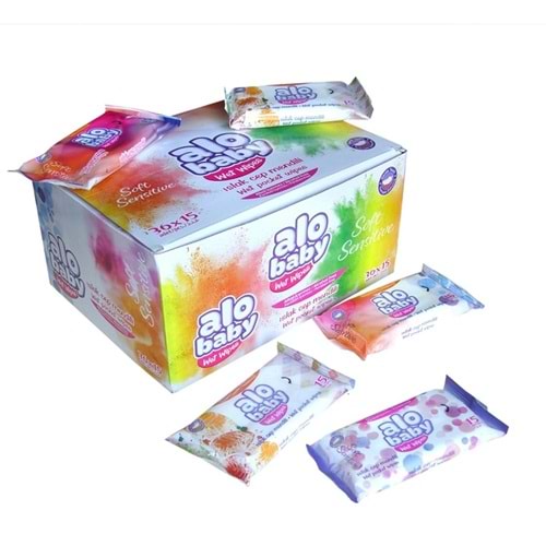 ALOBABY CEP ISLAK MENDIL (PK 36 LI )