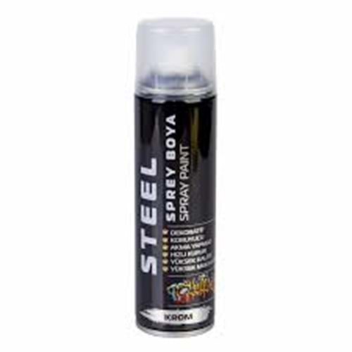 STEEL SPREY BOYA KROM 200ML