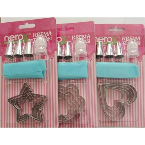 NEROX NRX-0816 KREMA TORBASI 10 PARCA
