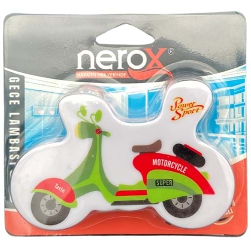 NEROX GECE LAMBASI MOTOSIKLET ANAHTARLI NRX-0869