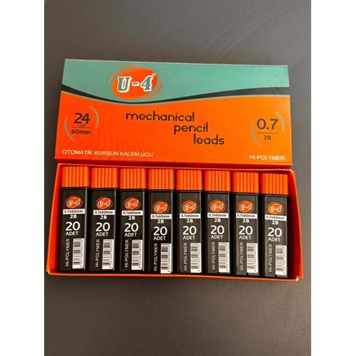 U-4 KALEM UCU 0,7 U4-607 24 LU