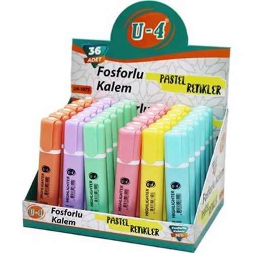 U-4 FOSFORLU KALEM 36LI U4-1075