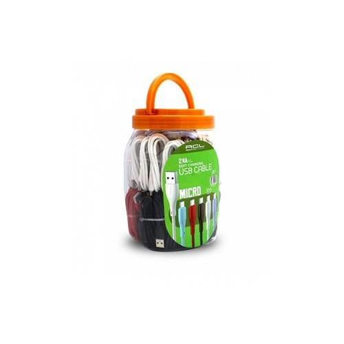 ACL JR2 TYPE-C USB KABLO 2.4 A KAVANOZ *50*
