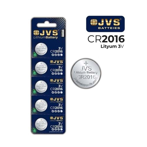 JVS CR2016 PARA PIL 5 LI *20*