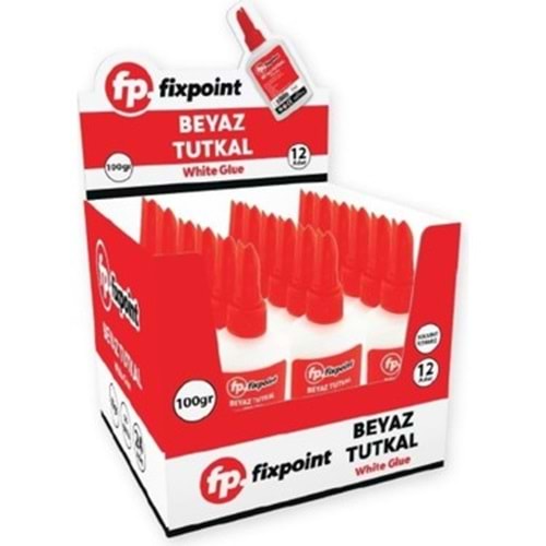 FIXPOINT P-1954 BEYAZ TUTKAL 100 GR (12)