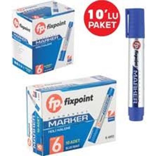 FIXPOINT KOLI KALEMI MARKER MAVI/SIYAH 4962/4993 (10)