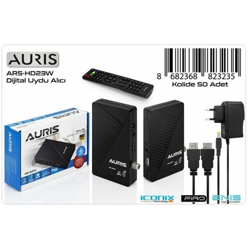 AURIS HD-23W DIJITAL UYDU ALICI