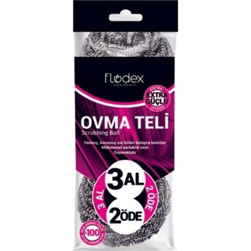 FLODEX BULASIK TELI 3 LU *96*