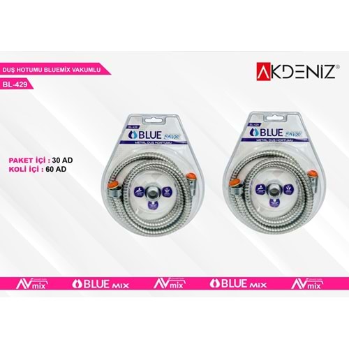 AKDENIZ BL-429 DUS HORTUMU METAL VKM BLUEMIX