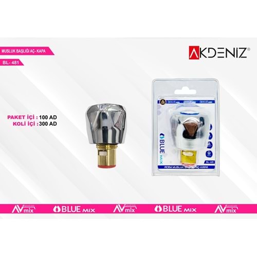 AKDENIZ MUSLUK BASLIGI AC KAPA BL-481