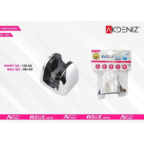 AKDENIZ BL-603 DUS ASKISI KROM KARTLI