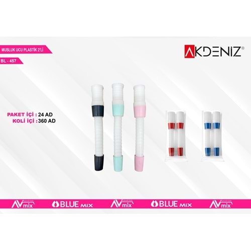 AKDENIZ BL-457 MUSLUK HORTUMU 2 LI