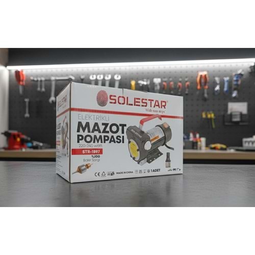 SOLESTAR STR-1897 ELEKTRIKLI MAZOT POMPASI 220V-240WATT