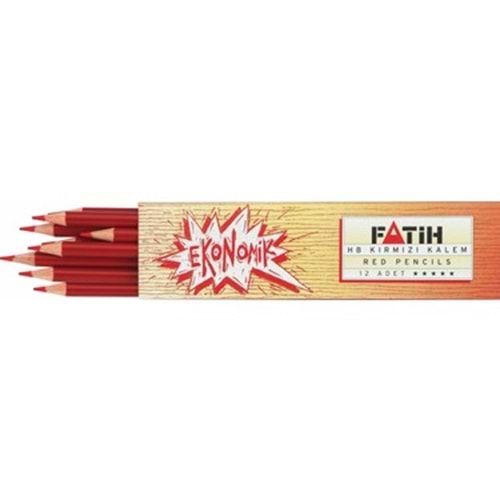 FATIH HB KIRMIZI KALEM PK 72 LI