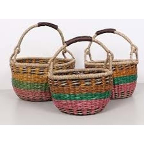 ALFA HOME RENKLI SEPET 7168