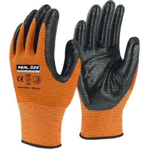 REAL OZS 8900 ZEBRA TURUNCU ISCI ELDIVENI