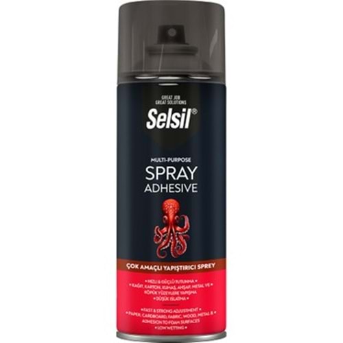 SELSIL COK AMACLI YAPISTIRICI SPREY 400 ML
