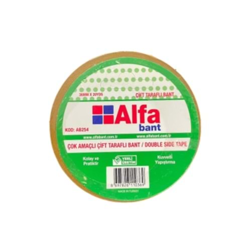 ALFA CIFT TARAFLI BANT AB254 36MMX20YRD