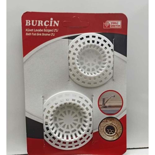 BURCIN LAVABO KUVET SUZGECI 2 LI
