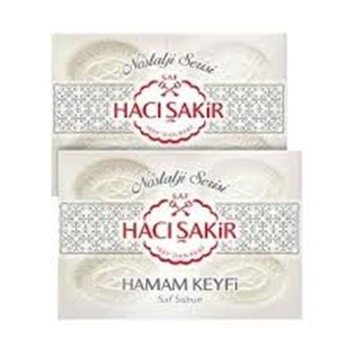 HACI SAKIR HAMAM KEYFI 4 LU SABUN 800 GR