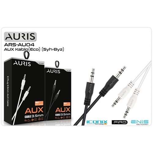 AURIS ARS-AU04 AUX KABLO 1 MT