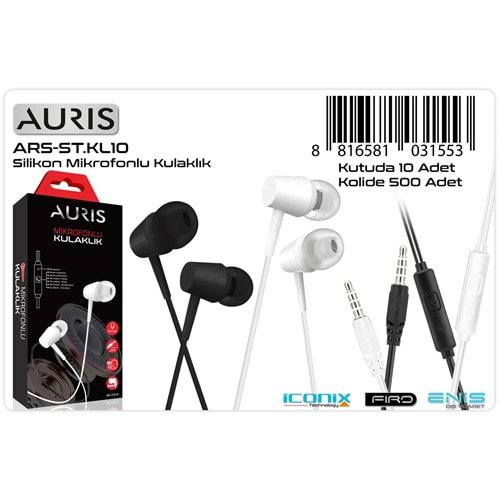 AURIS ARS-KL10 MIKROFONLU KULAKLIK