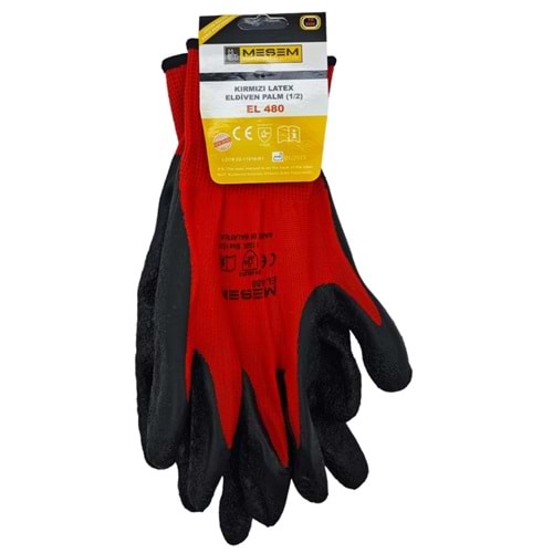MESEM EL 480 KIRMIZI LATEX ISCI ELDIVENI